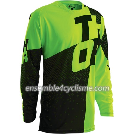 Maillot VTT/Motocross Thro PRIME TACH Manches Longues N002